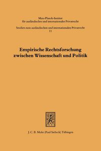 Produktbild: Empirische Rechtsforschung zwischen Wissenschaft und Politik