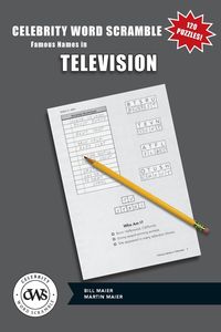 Produktbild: Celebrity Word Scramble Famous Names in Television