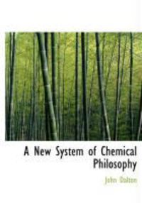 Produktbild: A New System of Chemical Philosophy