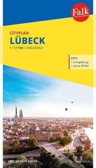 Produktbild: Falk Cityplan L&uuml;beck 1:17.500