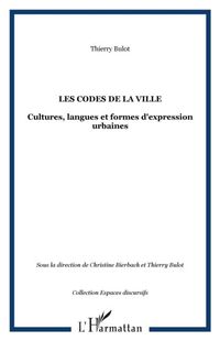 Produktbild: Codes de la ville. cultures langues et f