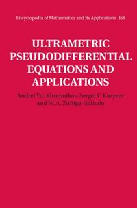 Produktbild: Ultrametric Pseudodifferential Equations and Applications