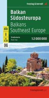Produktbild: Freytag & berndt Stra&szlig;enkarte Balkan - S&uuml;dosteuropa 1:2 Mio.
