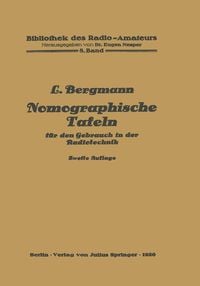 Produktbild: Nomographische Tafeln f&uuml;r den Gebrauch in der Radiotechnik