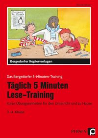 Produktbild: T&auml;glich 5 Minuten Lese-Training - 3./4. Klasse