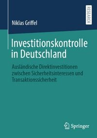 Produktbild: Investitionskontrolle in Deutschland