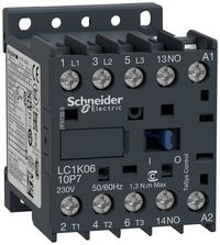Produktbild: Schneider Electric LC1K0610P7 Sch&uuml;tz 1 Schlie&szlig;er 1St.