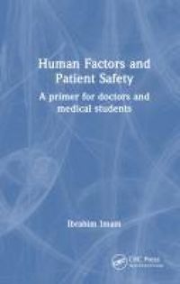 Produktbild: Imam, I: Human Factors and Patient Safety