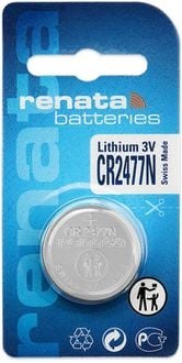 Produktbild: Renata Knopfzelle CR2477N 3V 1 St. 950 mAh Lithium