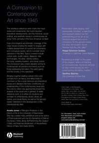 Produktbild: Companion to Contemporary Art since 1945