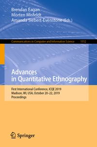 Produktbild: Advances in Quantitative Ethnography