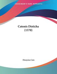 Produktbild: Catonis Disticha (1570)