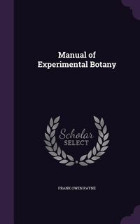 Produktbild: Manual of Experimental Botany