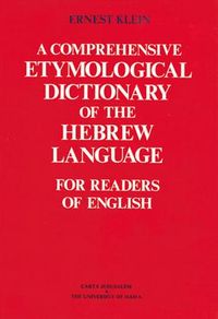 Produktbild: Klein, E: Comprehensive Etymological Dictionary of the Hebre