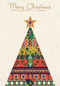 Produktbild: Merry Christmas Dotted Bullet Journal