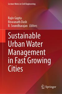 Produktbild: Sustainable Urban Water Management in Fast Growing Cities