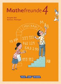 Produktbild: Mathefreunde 4. Schuljahr - S&uuml;d - Sch&uuml;lerbuch mit Kartonbeilagen