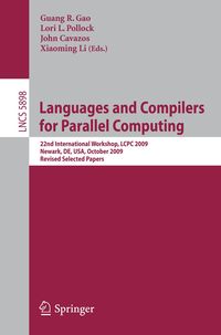 Produktbild: Languages and Compilers for Parallel Computing