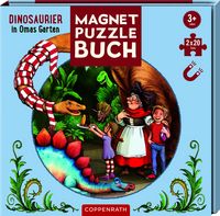 Produktbild: Magnet-Puzzlebuch: Dinosaurier in Omas Garten
