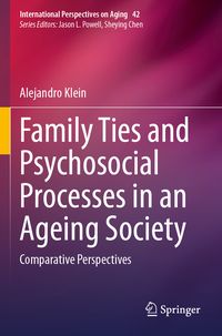 Produktbild: Family Ties and Psychosocial Processes in an Ageing Society