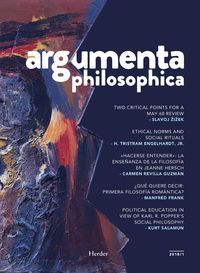 Produktbild: Argumenta philosophica 2018/1