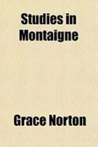 Produktbild: Studies in Montaigne