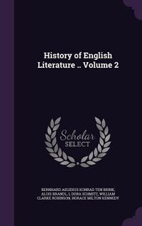 Produktbild: History of English Literature .. Volume 2
