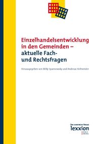Produktbild: Einzelhandelsentwicklung in den Gemeinden - aktuelle Fach- und Rechtsfragen