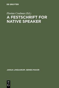 Produktbild: A Festschrift for Native Speaker