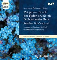 Produktbild: Mit jedem Druck der Feder dr&uuml;ck ich Dich an mein Herz. Aus dem Briefwechsel