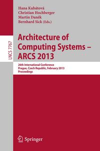 Produktbild: Architecture of Computing Systems -- ARCS 2013