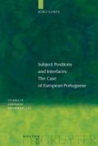 Produktbild: Subject Positions and Interfaces