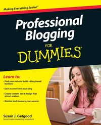 Produktbild: Professional Blogging For Dummies