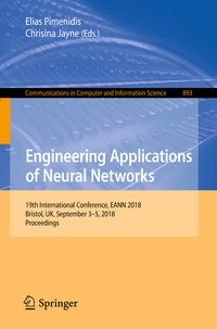 Produktbild: Engineering Applications of Neural Networks