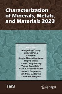 Produktbild: Characterization of Minerals, Metals, and Materials 2023