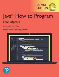 Produktbild: Deitel, H: Java How to Program, Late Objects, Global Edition