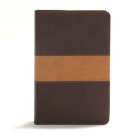 Produktbild: CSB Disciple's Study Bible, Brown/Tan Leathertouch