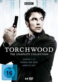Produktbild: Torchwood - Die komplette Serie mit Staffel 1+2, Kinder der Erde und Miracle Day 
[14 DVDs]