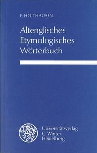 Produktbild: Altenglisches etymologisches W&ouml;rterbuch