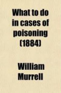 Produktbild: What to Do in Cases of Poisoning
