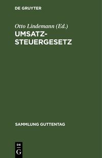 Produktbild: Umsatzsteuergesetz