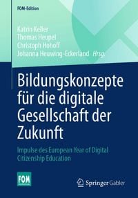 Produktbild: Bildungskonzepte f&uuml;r die digitale Gesellschaft der Zukunft