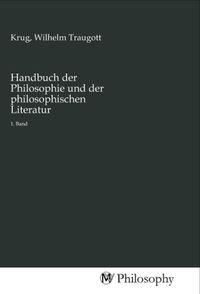 Produktbild: Handbuch der Philosophie und der philosophischen Literatur