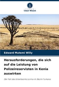 Produktbild: Herausforderungen, die sich auf die Leistung von Polizeireservisten in Kenia auswirken