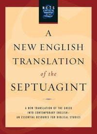Produktbild: New English Translation of the Septuagint-OE