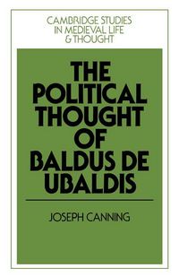 Produktbild: The Political Thought of Baldus de Ubaldis