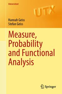 Produktbild: Measure, Probability and Functional Analysis