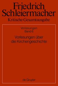 Produktbild: Vorlesungen &uuml;ber die Kirchengeschichte