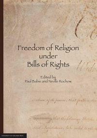 Produktbild: Freedom of Religion under Bills of Rights