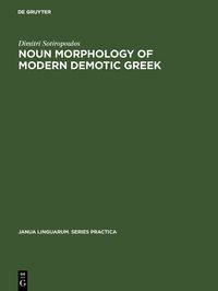 Produktbild: Noun morphology of modern demotic Greek